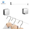 Balcony shrinkage clothesline 304 Stainless steel Indoor Telescopic apartment steel wire