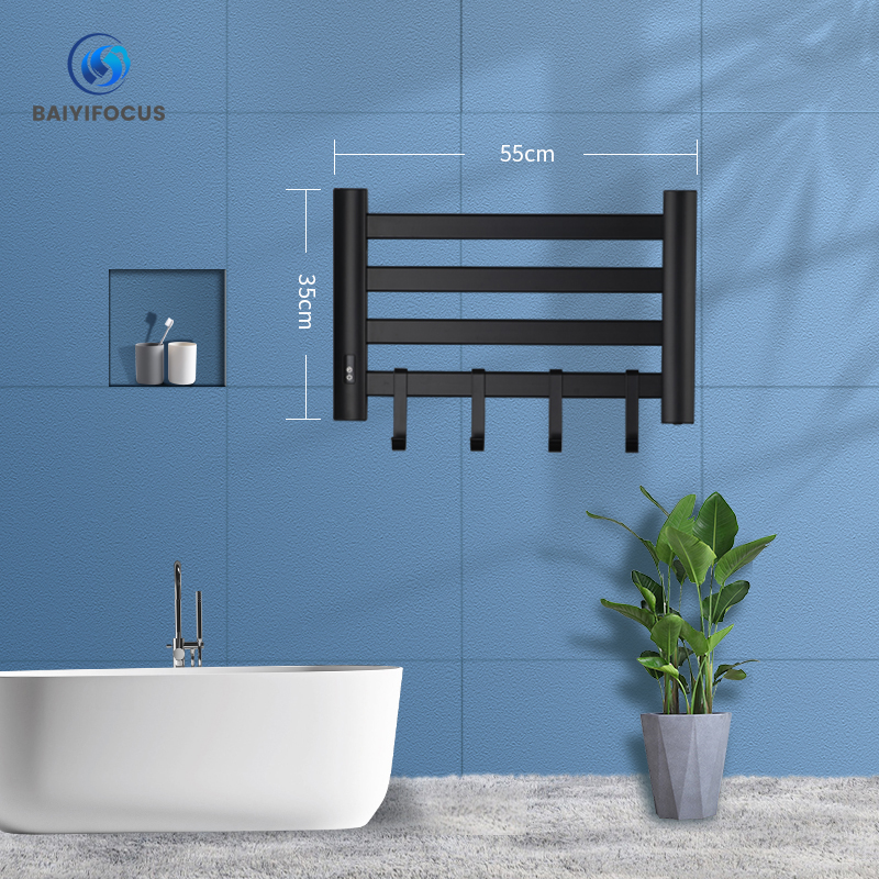 Size chart of electric towel rack