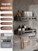 Multilayer Wall Mounted Bathroom Shower Rack Square Soap Basket