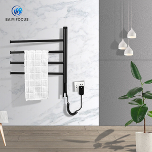 Bath towel drying electric towel rack heating towel rack rack towel dryer rotatable digital display function