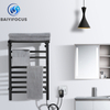 Smart Electric Towel Rack Space Aluminum Temperature Control Time Smart Home Heated Towel Rack Bath Towel Drying Rack Bathroom