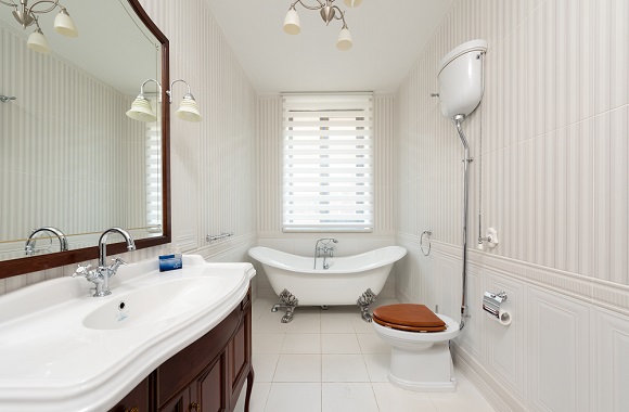 Standard heights for bathroom fittings