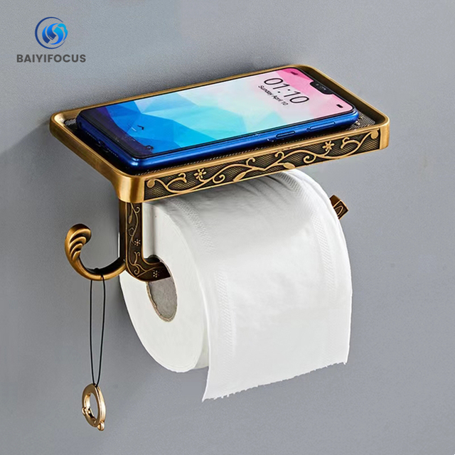 Toilet Paper Roll Tissue Tray Holder Bathroom Tissue Holder Bathroom