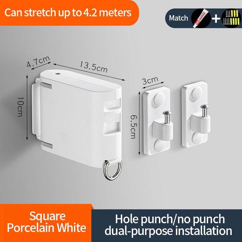 Retractable clothesline