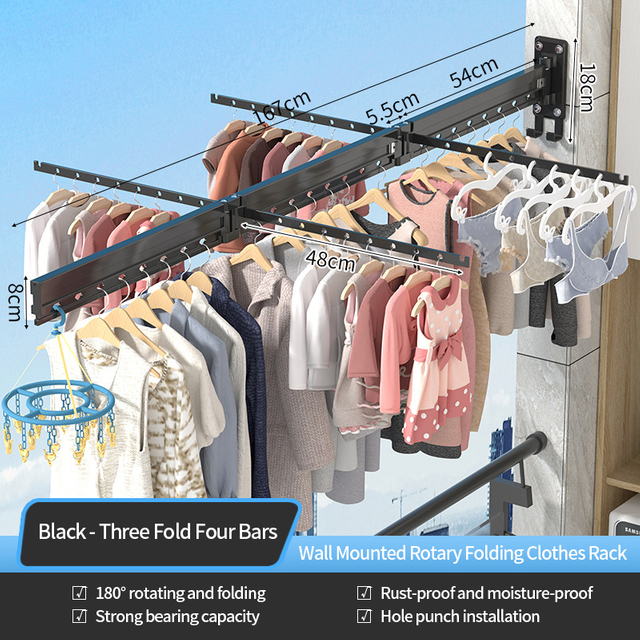 3 fold with 4 rods foldable clothes drying rack clothes drying rack