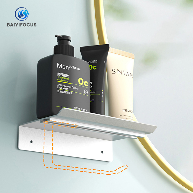 Bathroom Toilet Paper Roll Tissue Holder Mobile Phone Holder