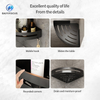 Black Bathroom Shower Rack Aluminum Angle Triangle Soap Basket Wall Mounted Shower Organizer