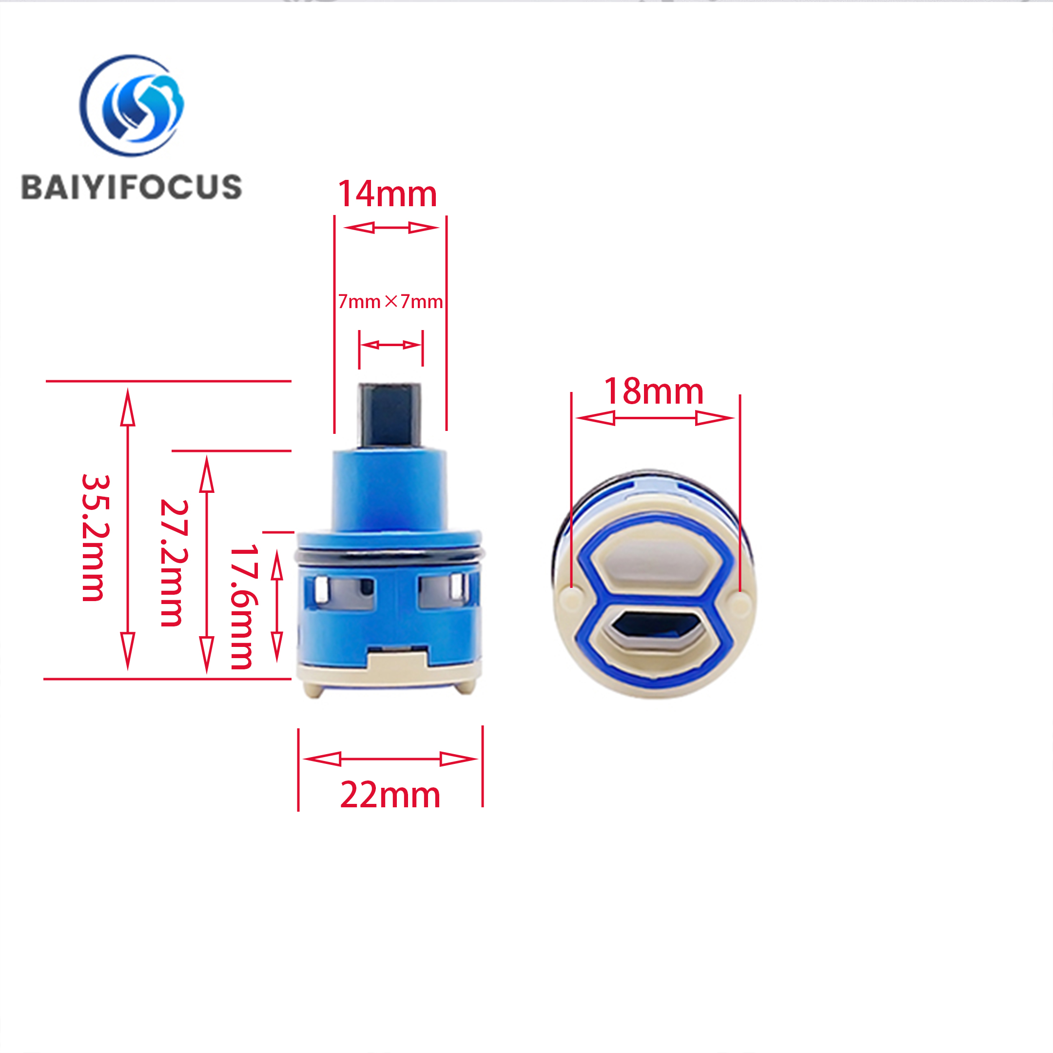 Ceramic Faucet Cartridge
