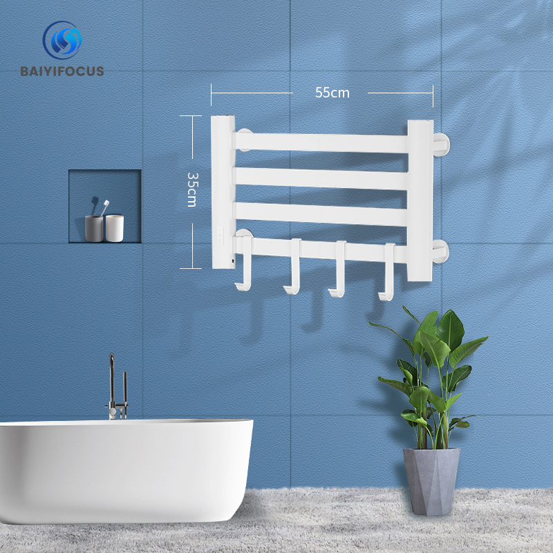 Size chart of electric towel rack