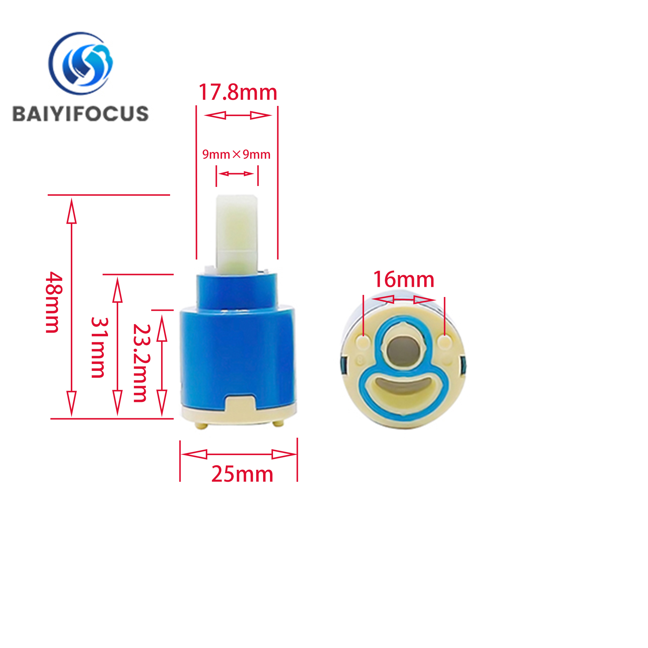 Ceramic Faucet Cartridge
