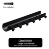 Black Decorative Wall Hanging Hook Rack Bathroom Kitchen Hanger Hook Rack