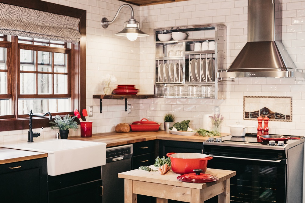 kitchen shelf