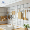 50cm Space Aluminum 6 Hooks Bathroom Towel Rack Kitchen Hooks
