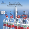 Retractable clothesline without punching buckle balcony bedroom clothes shrink drying storage rack