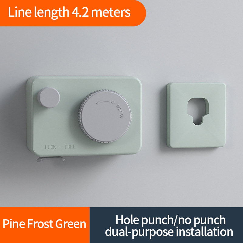 Retractable clothesline